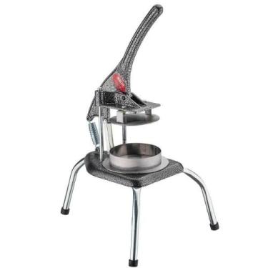 Imagem de Modelador Prensador Hambúrguer 140MM Alumínio Forma Inox Cinza Malta
