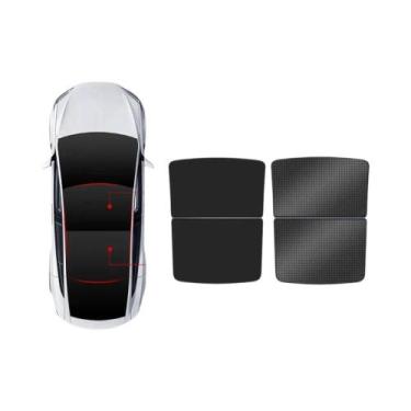 Imagem de Protetor Solar UV Para Teto Solar Interno Do Tesla Model Y 2020-2026 J