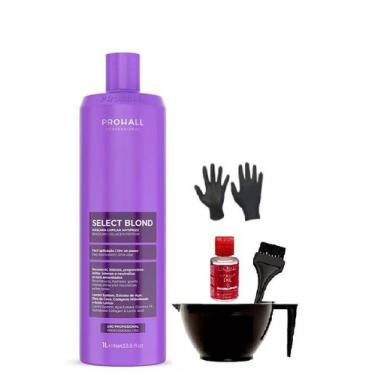 Imagem de Progressiva Prohall Select Blond Matizadora One Açaí 1 Litro. - Prohal