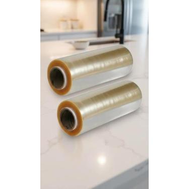 Imagem de Kit 2 Rolos Filme PVC Esticável 28cm x 300m - Congratulations Store