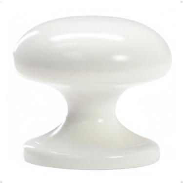 Imagem de Puxadores para porta de armário trust4care branco acetinado 3,8 cm, ki