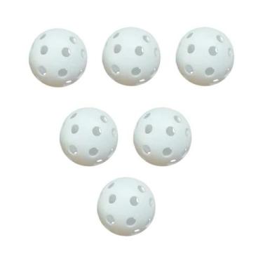 Imagem de Bolas De Pickleball Coloridas E Duráveis De 72mm Para Uso Interno, Pac