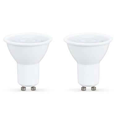 Imagem de Kit 2 Lâmpada Led Dicróica Gu10 4.8w 350lm Bivolt Amarela