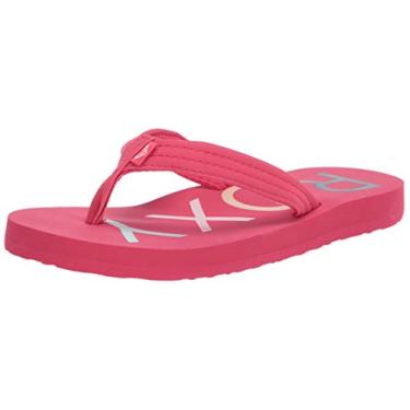 Imagem de Roxy Sandália feminina Vista Flip Flop, Marrom multi, 18