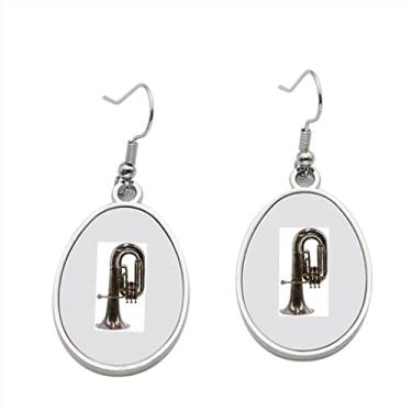 Imagem de Brinco Eufônio – Brincos com pingente para meninas – Presente de festa de aniversário dos namorados