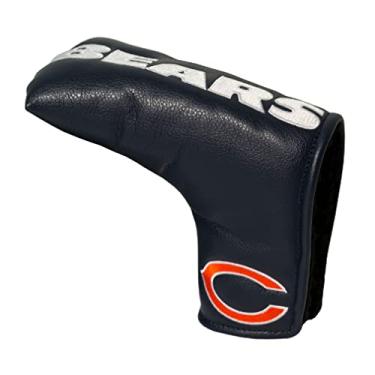 Imagem de Team Golf NFL Chicago Bears Capa vintage Blade Putter Cover Golf Club Vintage Blade Putter Headcover, design de encaixe formulário, se encaixa Scotty Cameron, Taylormade, Odyssey, Titleist, Ping, Callaway