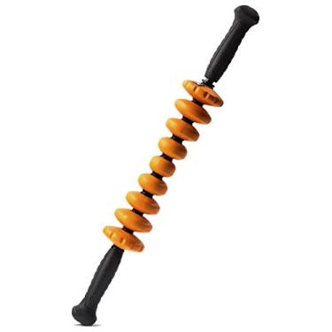 Imagem de TRIGGERPOINT PERFORMANCE THERAPY STK Rolo de espuma de massagem portátil flexível com alças ergonômicas, 49,5 cm