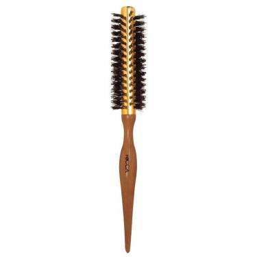 Imagem de Escova De Cabelo Madeira Ricca Salon Metal 15 - 416
