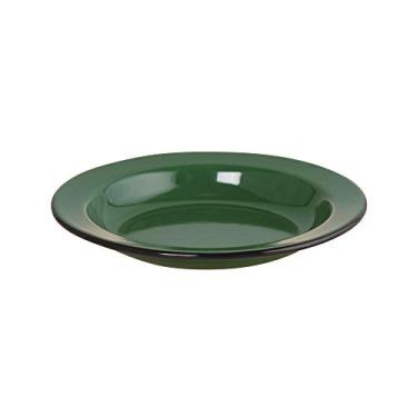 Imagem de Prato Fundo 22 Esmaltado Verde - 500 ml - Ewel