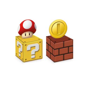 Imagem de Caixa Cubo para Lembrancinhas Festa Super Mario - 08 unidades - Cromus - Rizzo