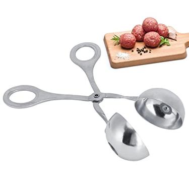 Imagem de Máquina de fazer bolas de carne, pegador de bolas de aço inoxidável para bolo de sorvete e colher para massa de biscoito de frutas (G)