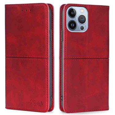 Imagem de Estojo Fólio de Capa de Telefone for LG G5, Couro PU Premium Capa Slim Fit for LG G5, 2 slots de cartão, Anti-sujidade, vermelho