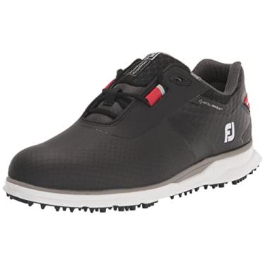 Imagem de FootJoy Sapato de golfe masculino Pro|sl Sport, Preto/vermelho, 7.5 Wide