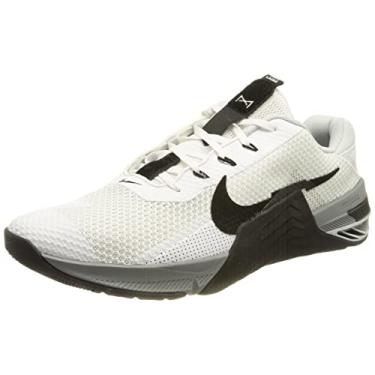 Imagem de Nike T nis de treino masculino Metcon 7, Branco/preto-part cula, cinza, 42 BR
