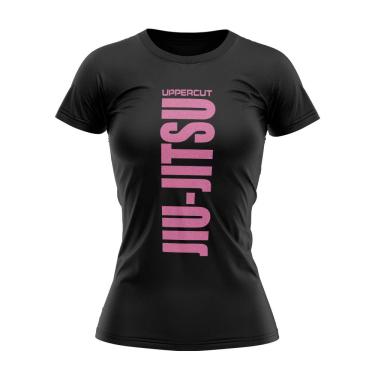 Imagem de Camisa Dry Fit Uppercut JJ VTC Feminino, Preta e rosa, P