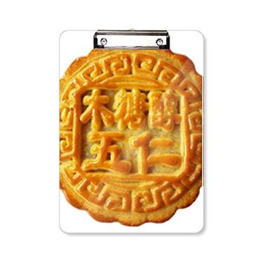 Imagem de Prancheta de Prancheta de Bolo de Cinco Kernel Moon com Bloco de Escrita A4