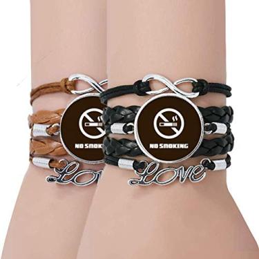 Imagem de OFFbb-USA Pulseira de couro para casal com problemas de cocô Boston Terrier da Fierce