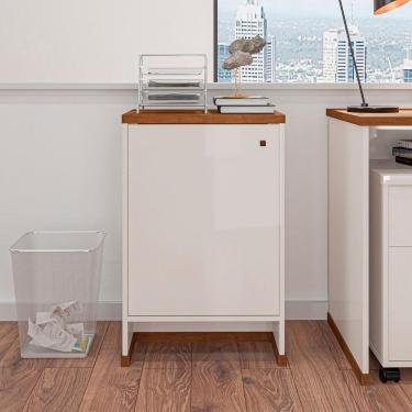 Imagem de Aparador Balcão 1 Porta com Tampo MDP Berlin - ViaNossa