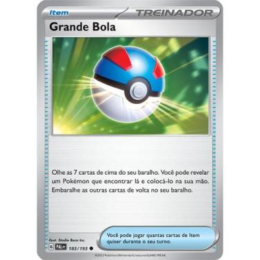 Imagem de Carta Pokémon - Grande Bola 183/193 - Evolução Em Paldea - Copag