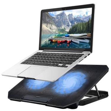 Imagem de Almofada de resfriamento para laptop DQJMHSEN para notebooks para jogos de 11-15,6"