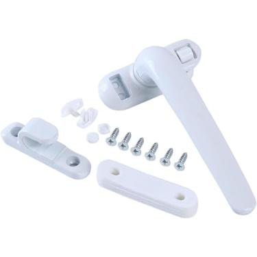 Imagem de Maçanetas de janela, alças de sucção para banheiro, maçaneta de janela universal, fechadura de janela, maçaneta de roda, hardware preto, suprimentos de móveis, maçanetas de porta e janela, b