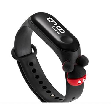 Imagem de Relógio Smart Led Fashion Digital Esportivo Infantil (PRETO)