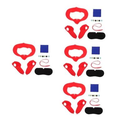 Imagem de Veemoon 4 Conjuntos De Capa De Alça Acessórios De Fone De Ouvido Lente Vr Usando Proteção Vr Capa De Silicone Para Os Olhos 2 Capa De Fone De Ouvido Capa De Silicone Para Rosto