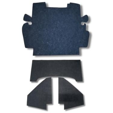 Imagem de Kit Forro Capô Abastecimento Externo e Painel Corta Fogo Fusca Após 1978