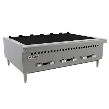 Imagem de Chapa Charbroiler De Mesa Vcrb36 6 Queimadores A Gas Glp - Hobart