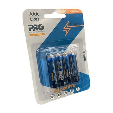 Imagem de Pilha Alcalina AAA Proeletronic PQPA-AAA4 (LR03) com 4 Unidades