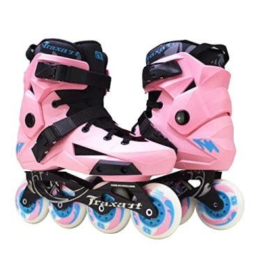 Imagem de Patins Traxart Freestyle Revolt - Rose - Rodas 80mm ABEC-9
