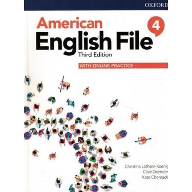 Imagem de American English File 4 Sb With Online Practice - 3Rd Ed. - Oxford Uni