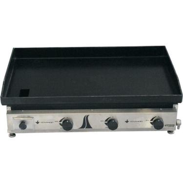 Imagem de Chapa Bifeteira Lanche Gas Inox C80 Cm - Venâncio