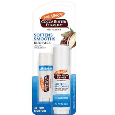 Imagem de Palmer's Cocoa Butter Kit protetor labial unissex, máxima hidratação, FPS 15, 2 unidades