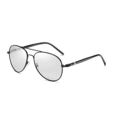 Imagem de 2024 óculos de sol polarizados masculinos mulheres dirigindo piloto vintage óculos de sol masculino preto para homem mulher uv400, c3, como imagem