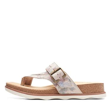 Imagem de Clarks Sandália rasteira feminina Brynn Madi, Interesse de areia, 40