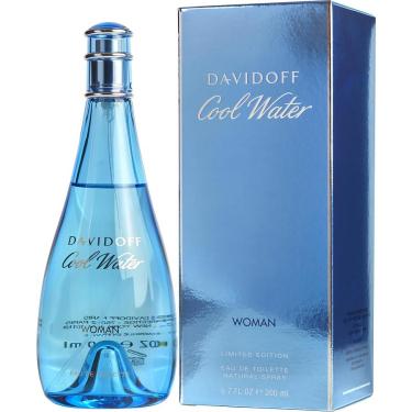 Imagem de Perfume Feminino Cool Water Davidoff Eau De Toilette Spray 200 Ml