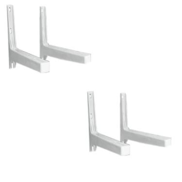 Imagem de kit c/02 Suporte 450mm - Branco p/ Condensadora de Ar Condicionado - J