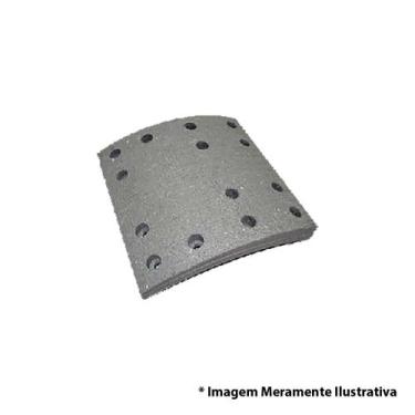 Imagem de Lona Freio Ford Cargo 1618 F14000 Traseiro L220 FD84 Freio Bendix TH16