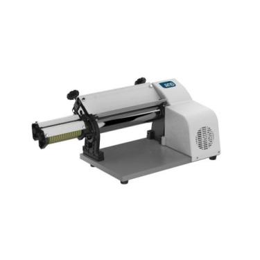 Imagem de Cilindro Laminador Elétrico Massas 28 cm Cortador Talharim Branco 127V