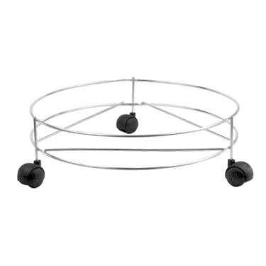 Imagem de Suporte para Botijão de Gás com Rodinhas 31cm