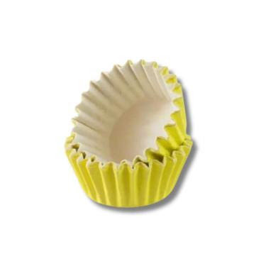 Imagem de Forminhas de Papel Nº 5 P/ Brigadeiro Doces C/ 1.000 Un. Amarela. - TA