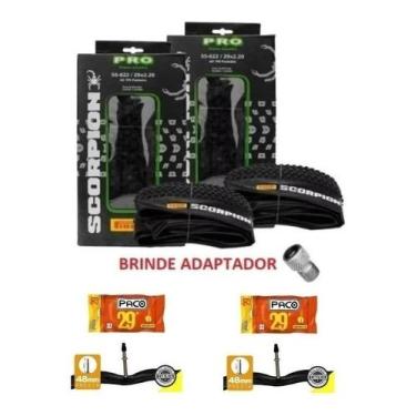 Imagem de Par Pneus Pirelli Scorpion Pro 29 X2.20 + 2 Câmaras, Scorpion Pro