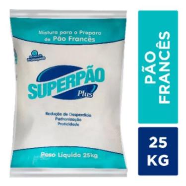 Imagem de Pre Mistura Pao Frances Superpao Plus 25kg Pac030023 - Superpão