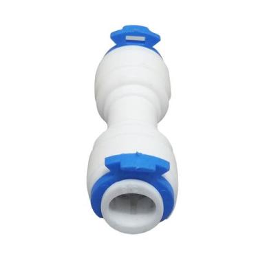 Imagem de Emenda União Reta Redução Tubo Mangueira 3/8" x 1/4" Adaptador Purific