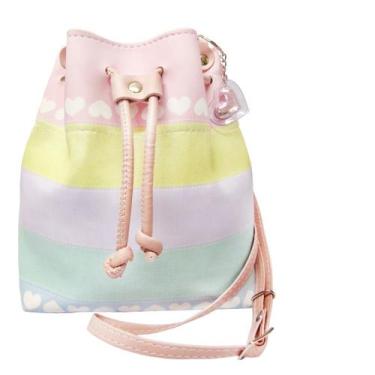 Imagem de Bolsa Infantil Menina Colorida Corações Magicc Bolsas MI-085