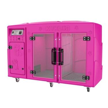 Imagem de Máquina de Secar Animais Rotomoldada Kyklon Pink, 220V