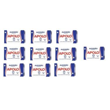 Imagem de Algodão Hidrófilo Apolo 25g limpa pele - kit com 30 caixas, algodao 25