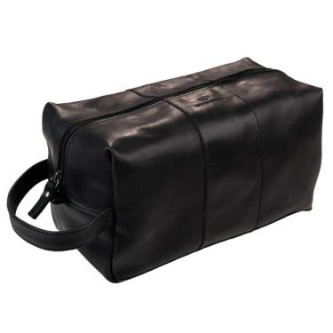 Imagem de Necessaire Sevilla Com Alça Em Couro Bovino Com Forro Impermeável Femi