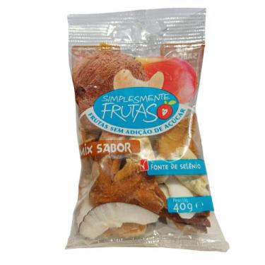 Imagem de Mix sabor - 40 gramas(CAIXA COM 12 UNIDADES) vegano frutas secas - Eur